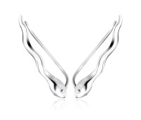Silver Earring Little Snake EL-119